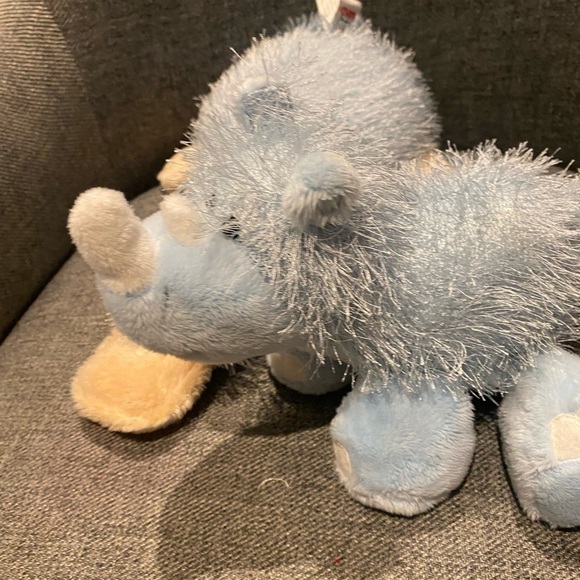 GANZ baby boy stuffed animals bundle 2 toys duck and rhino - Picture 5 of 7